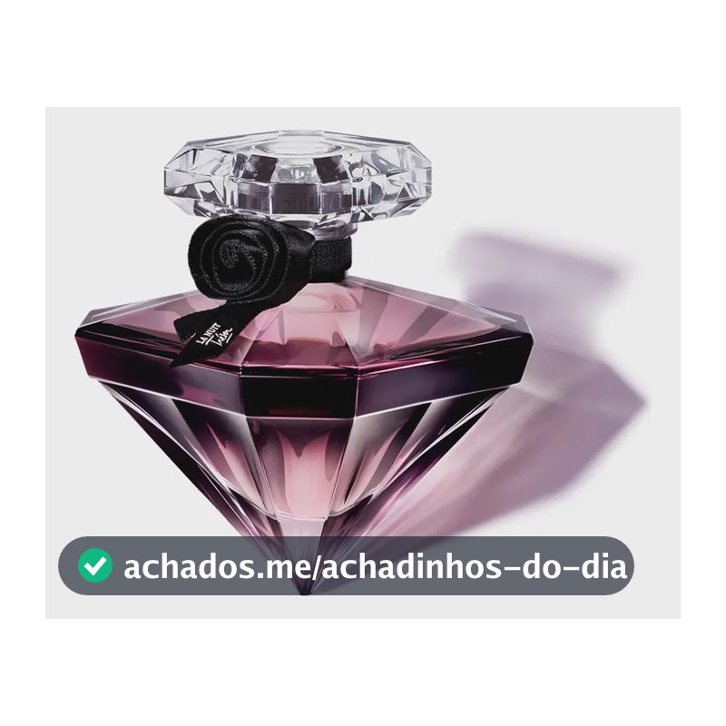 Perfume Feminino Eau de Parfum Fragrância Floral Oriental com Notas de Rosa Negra, Orquídea, Baunilha e Patchouli La Nuit Trésor Lancôme Frasco com 30ml
