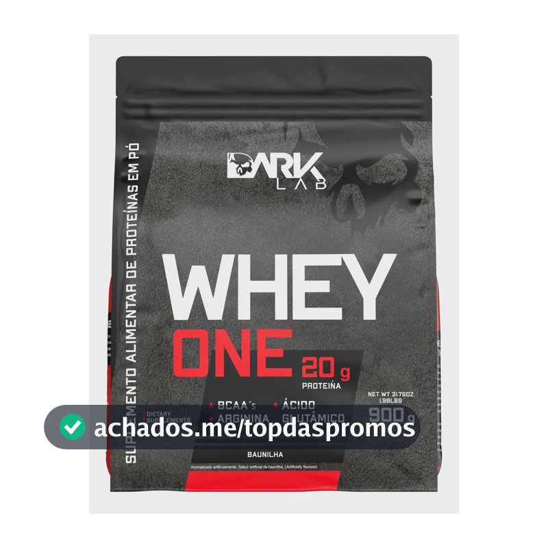 Proteína Dark Lab One Whey em pó sabor Baunilha x 900g