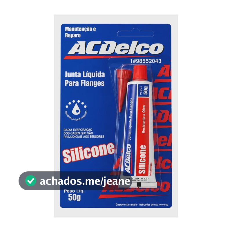 Junta Líquida Silicone Do Cárter Gm 98552043