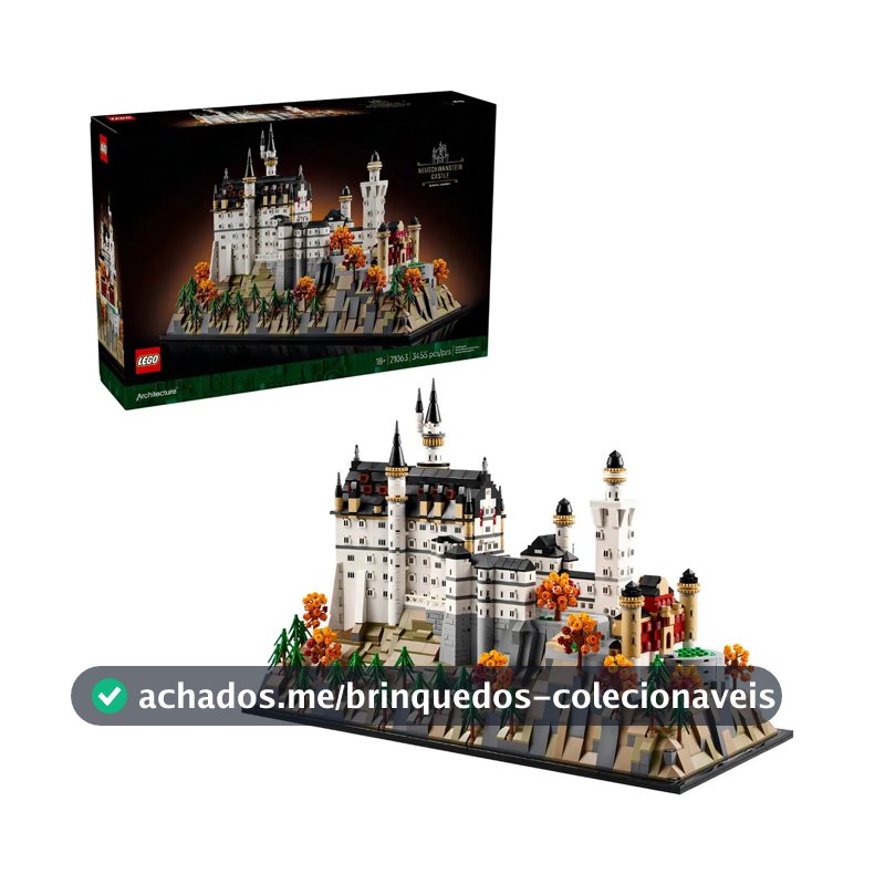 Blocos De Montar Legolego Architecture 21063 3455 Peças Em Caixa