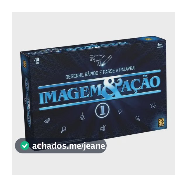 Jogo De Tabuleiro - Imagem e Ação 1 - Grow - 1708