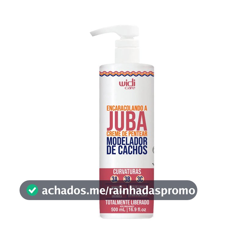 Encaracolando A Juba Creme De Pentear - Widi Care 500ml