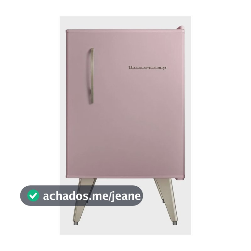 Frigobar Brastemp Retrô 76 Litros Rose Quartz - BRA08MO
