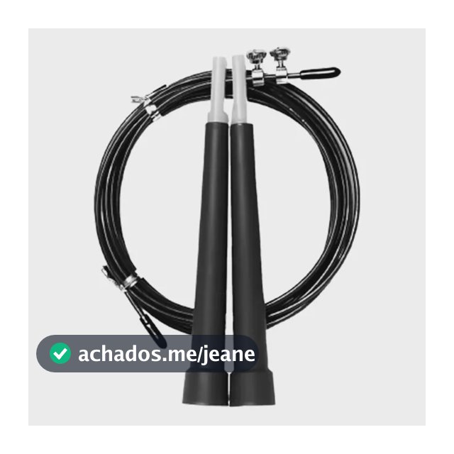 Corda De Pular Speed Rope Rolamento Ajustável Crossfit