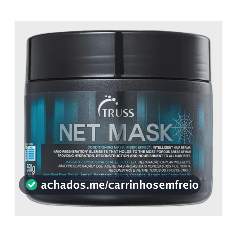 Truss Net - Máscara Capilar 550g Única