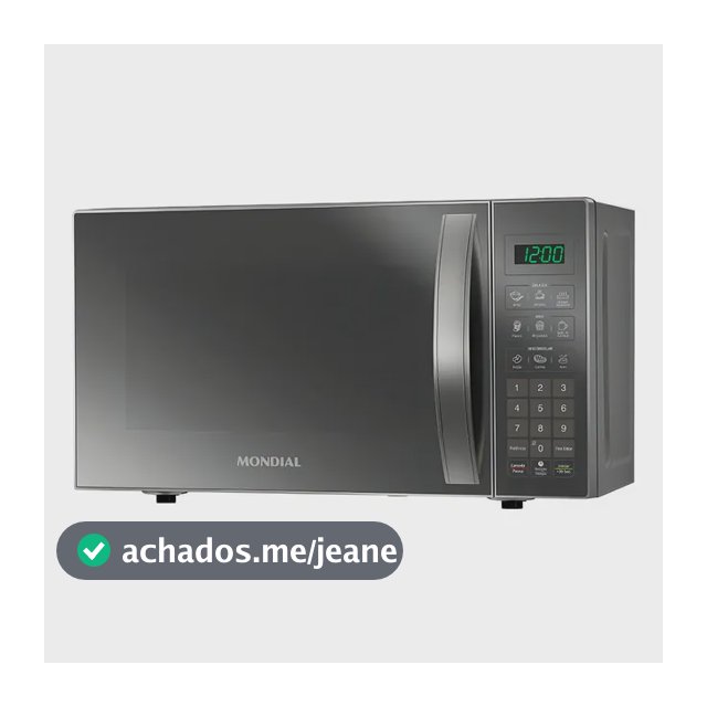 Micro-ondas Mondial 21L 1200W MO-01-21-E Espelhado