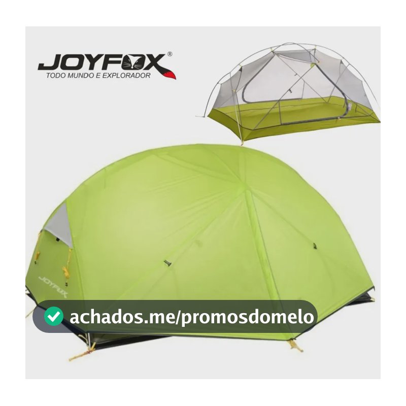 Barraca Iglu Joyfox 2 Pessoas Camping Ultraleve Impermeável Silicone 6000mm