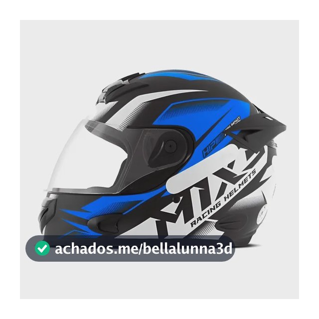 Capacete Fechado Mixs Mx2 Storm Masculino Feminino Oferta Nf