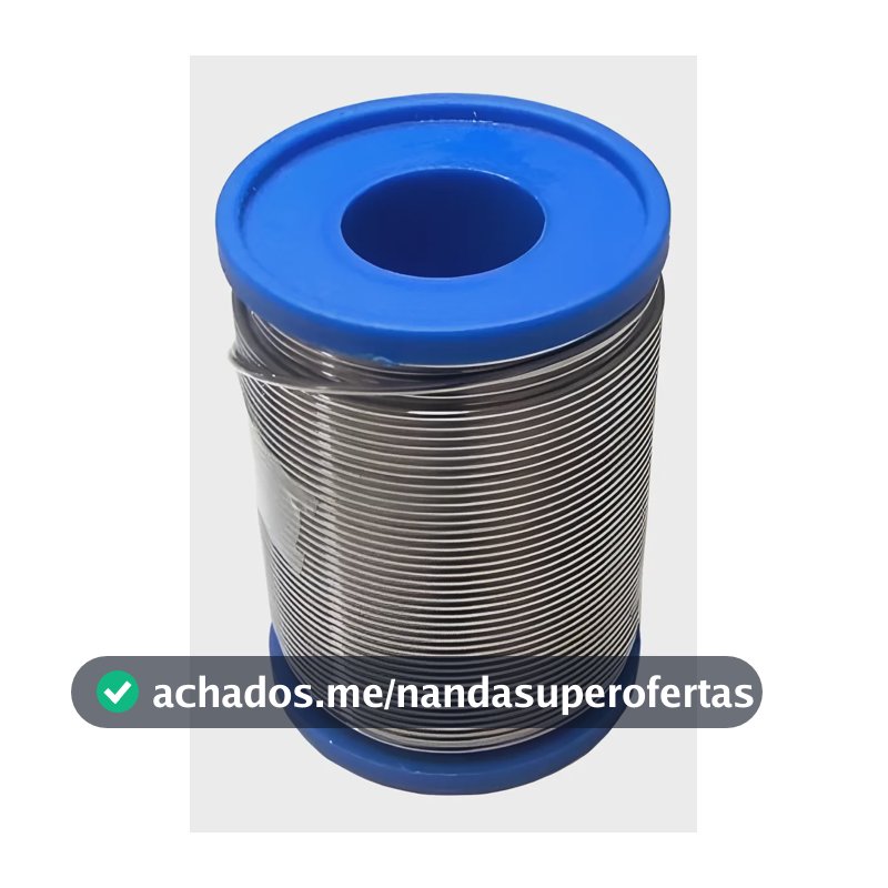 Fio de Solda Estanho 1.0mm Cobix 250g 60x40 Eletrônica Precisão