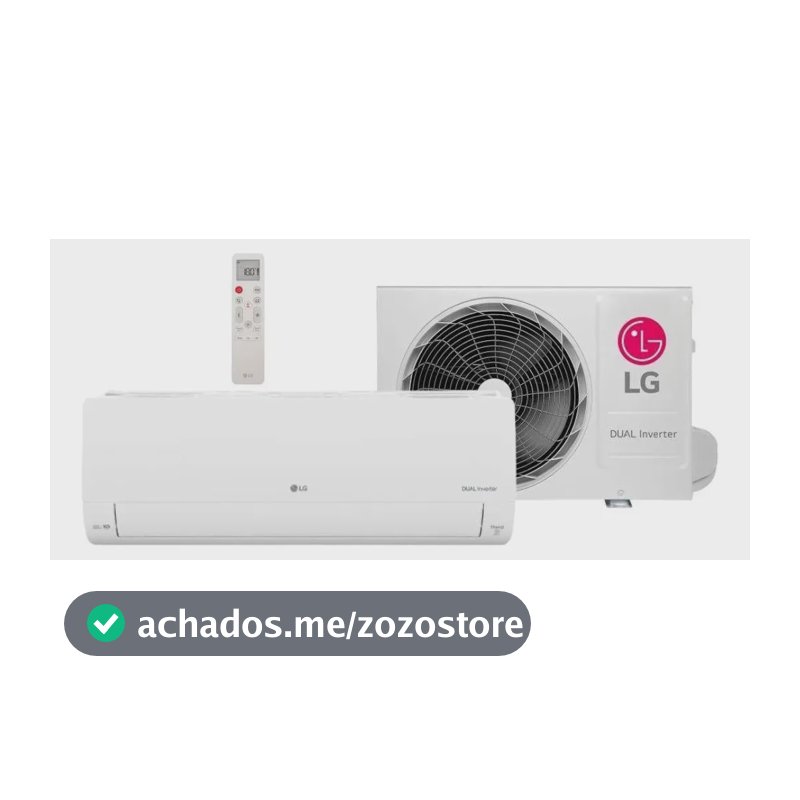 Ar Condicionado LG Dual Inverter Ai Voice 12000 Btus Qf Branco 220v