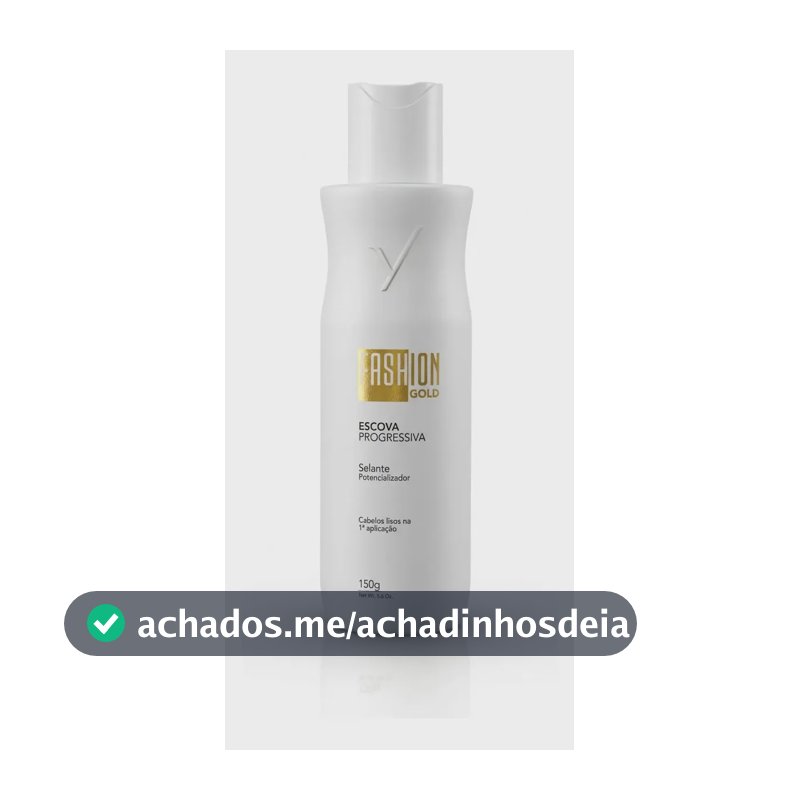 Escova Progressiva 150g - Fashion Gold