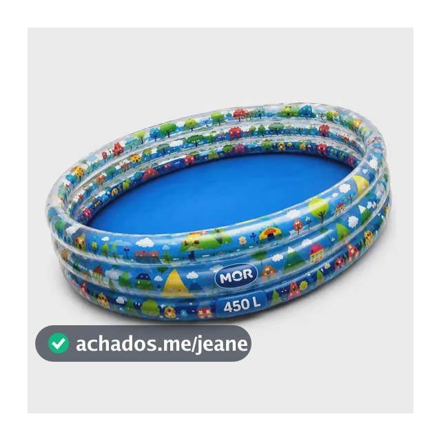 Piscina Banheira Infantil Inflável Redonda 450 Litros - Mor