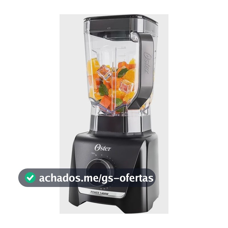 Liquidificador Oster Full 3,2L 220V 1400W Preto OLIQ610