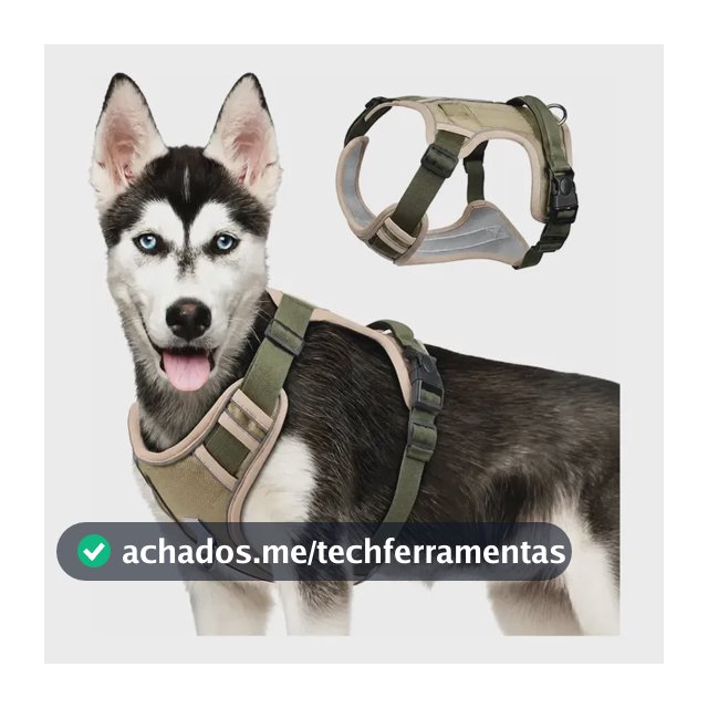 Coleira Peitoral Para Cães Porte Médio E Grande