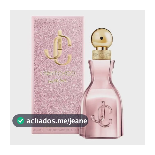 Perfume Jimmy Choo I Want Choo With Love Edp 40ml Feminino
