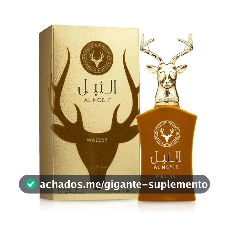 Perfume Árabe Wazeer Al Noble Masculino 100ML