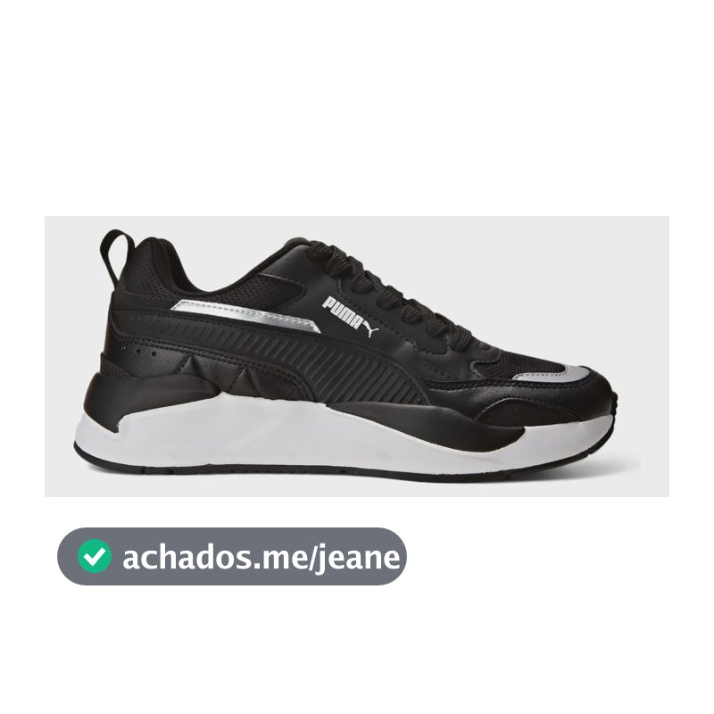 Tênis Feminino Casual X-ray 2 Square Softfoam+ Puma oferta Puma Black-puma Black-puma White Liso 36