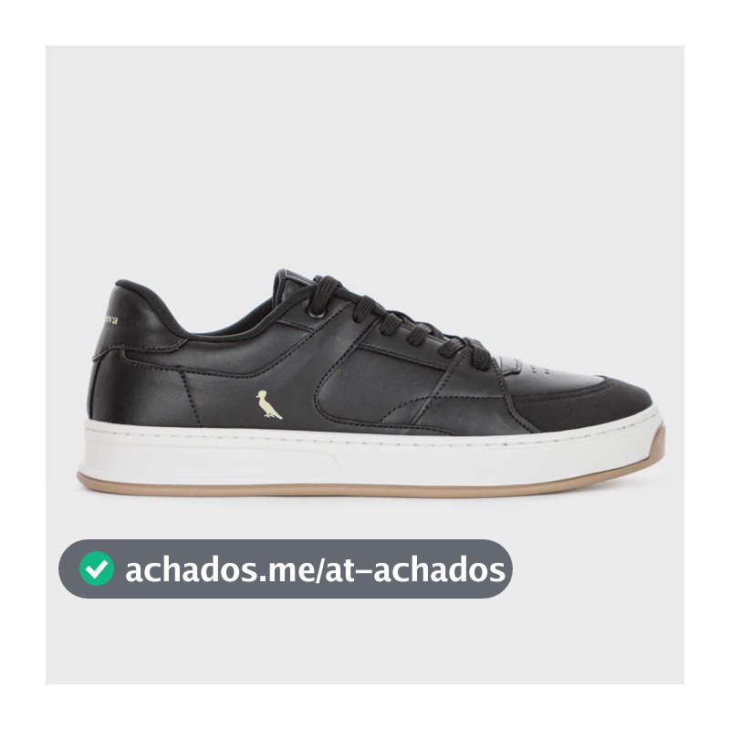 Tênis Reserva Roma Masculino Macio Leve Respirável Elegante Preto 39 Br