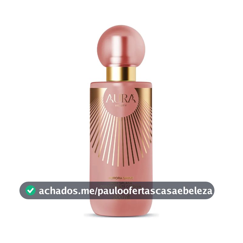 Body Splash Aurora Shine Aura Beauty Jade Picon 200ml