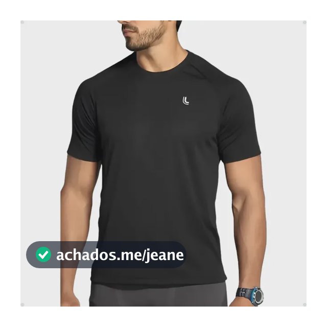 Camiseta Esportiva Lupo Masculina Dry Academia Confortável