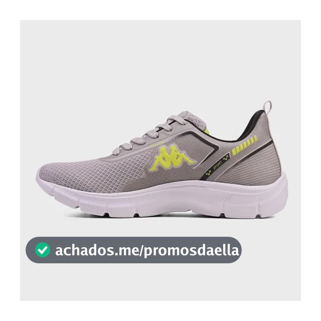 Tênis Kappa Run 200 Original Caminhada Academia