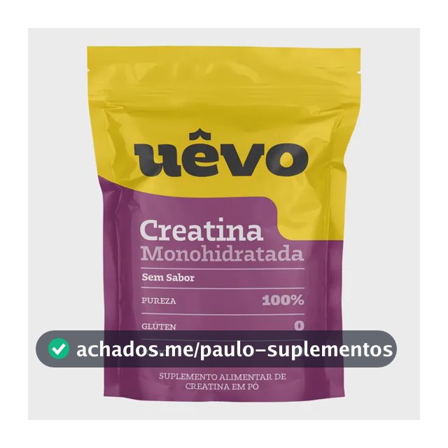 Creatina UÊVO Protein em pó Sem sabor x 300g