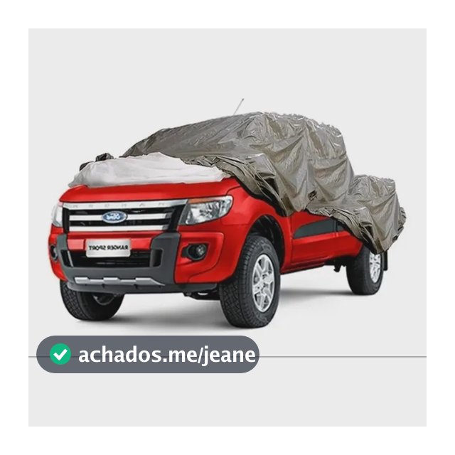 Capa P/ Cobrir Pick- Up Forrada Hillux, S10, Frontier, L200