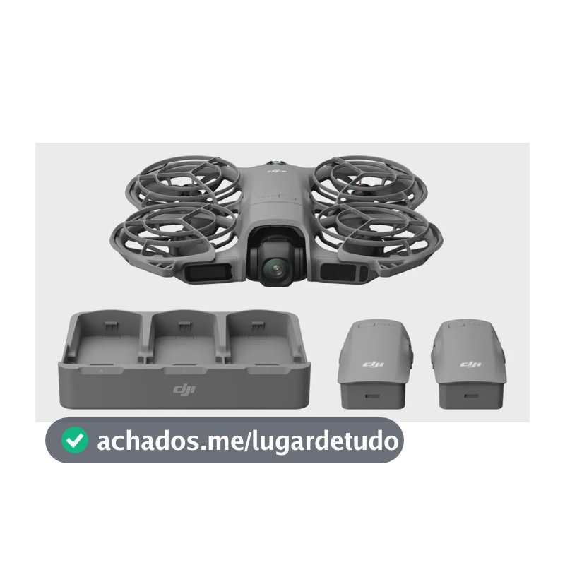 Drone DJI Neo 2 Fly More Combo (somente o drone), com câmera 4K, decolagem e pouso controlados por gestos, ActiveTrack, detecção omnidirecional de obstáculos, ideal para iniciantes - DJI070