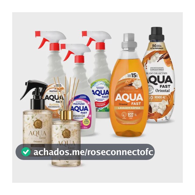 Kit Aquafast Blanc Collection Oriental Premium 7 Em 1