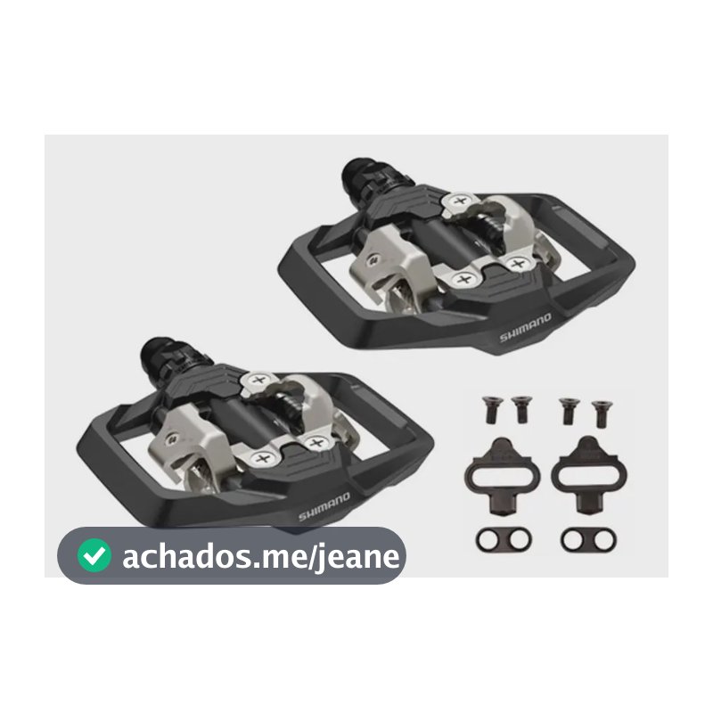 Pedal Shimano Me700 Plataforma + Tacos Mtb