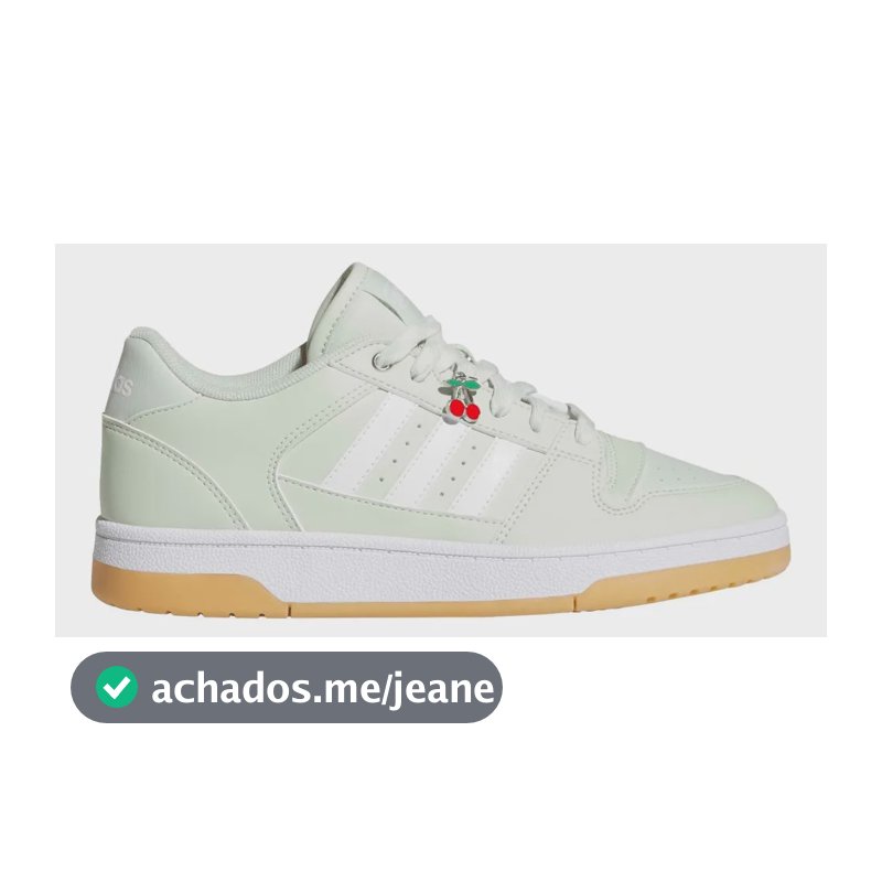 Tênis Feminino Break Start Low adidas Verde Liso 34 Br