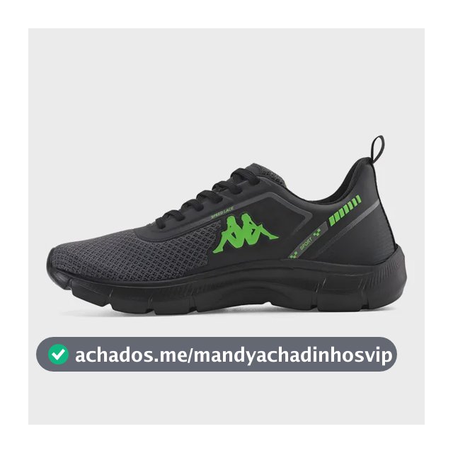 Tênis Kappa Run 200 Original Caminhada Academia
