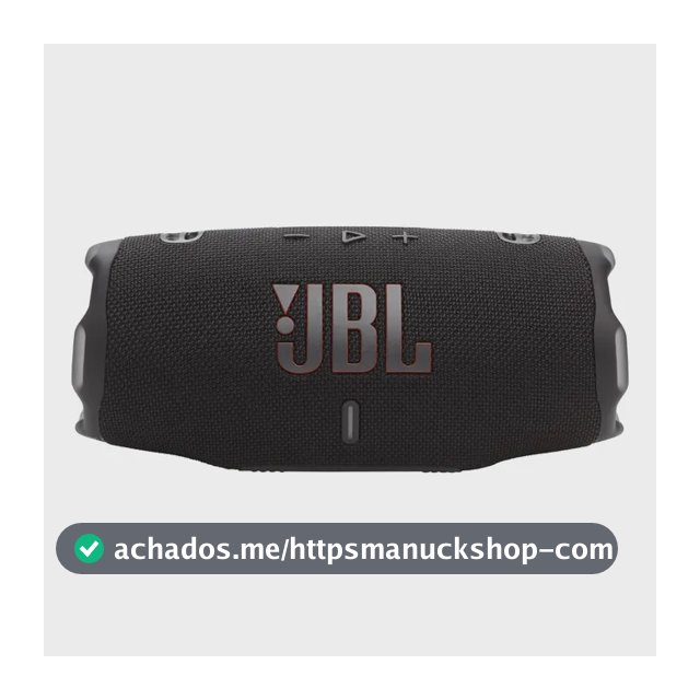 Caixa De Som Jbl Charge 6 Bluetooth Preto Original