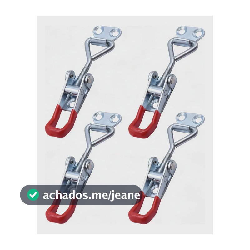 Kit 4 Alavancas Rápidas  Caixa De Fecho  Marcenaria