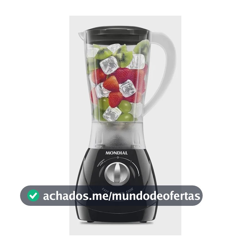 Liquidificador Easy Power Mondial 550W L-550-B