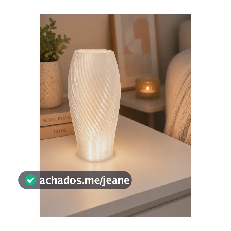 Luminária Decorativa 18 Cm Translucida 3