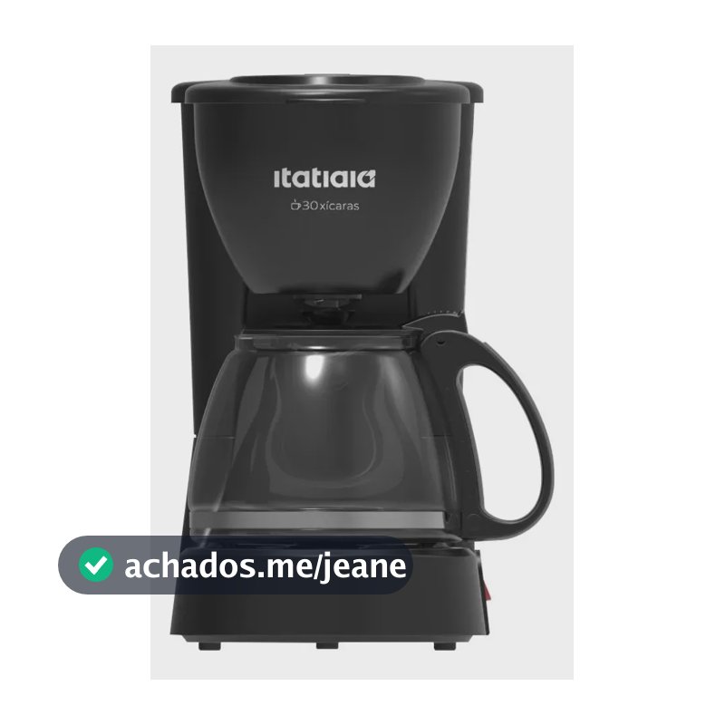 Cafeteira Elétrica Itatiaia 30 Xícaras Preto
