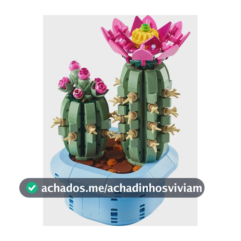 Decoração de cactos em flor LEGO® Botanicals 11509