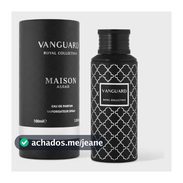 Perfume Vanguard Maison Asrar 100ml Edp