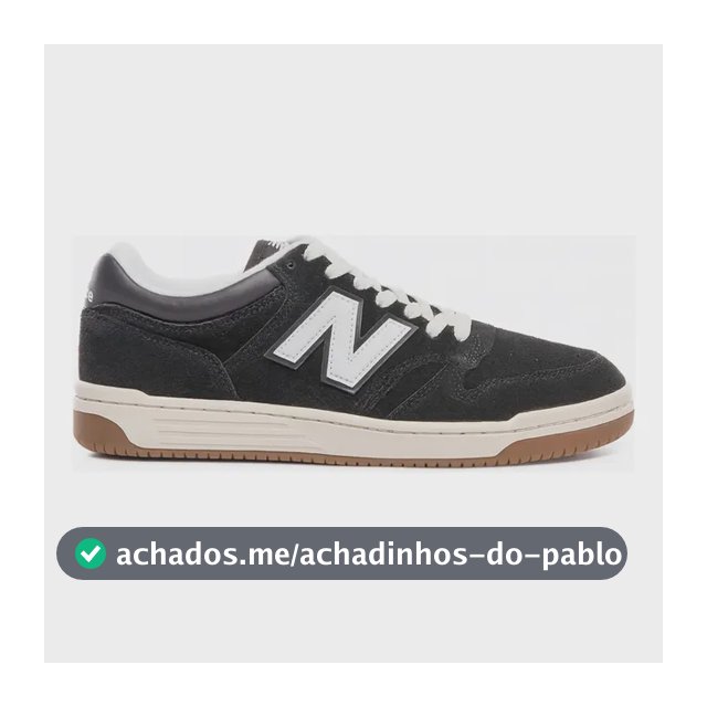 Tênis New Balance Original 480 Low Masculino Urbano Clássico