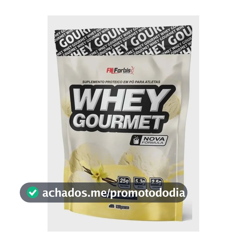 Whey protein FN Forbis Gourmet em pó sabor Baunilha x 900g