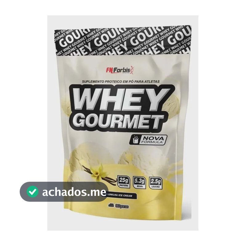 Whey protein FN Forbis Gourmet em pó sabor Baunilha x 900g
