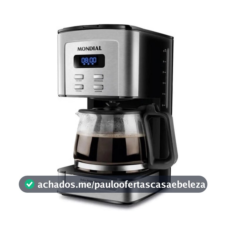 Cafeteira Elétrica Dolce Arome Digital, Mondial, 800W - C-44-32X-SDI