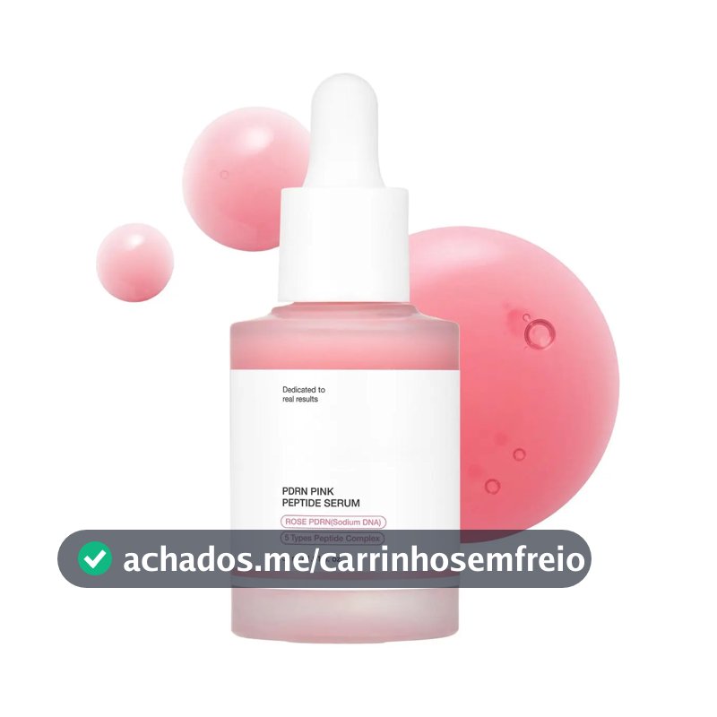 Sérum Medicube PDRN Pink Peptide para Rosto e Pescoço - 30 mL