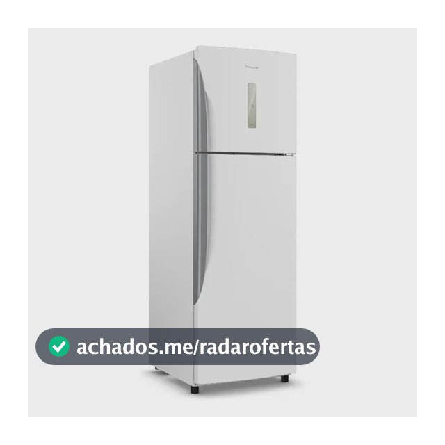 Refrigerador Panasonic 391l Branco Nr-bt41pd2w Branco