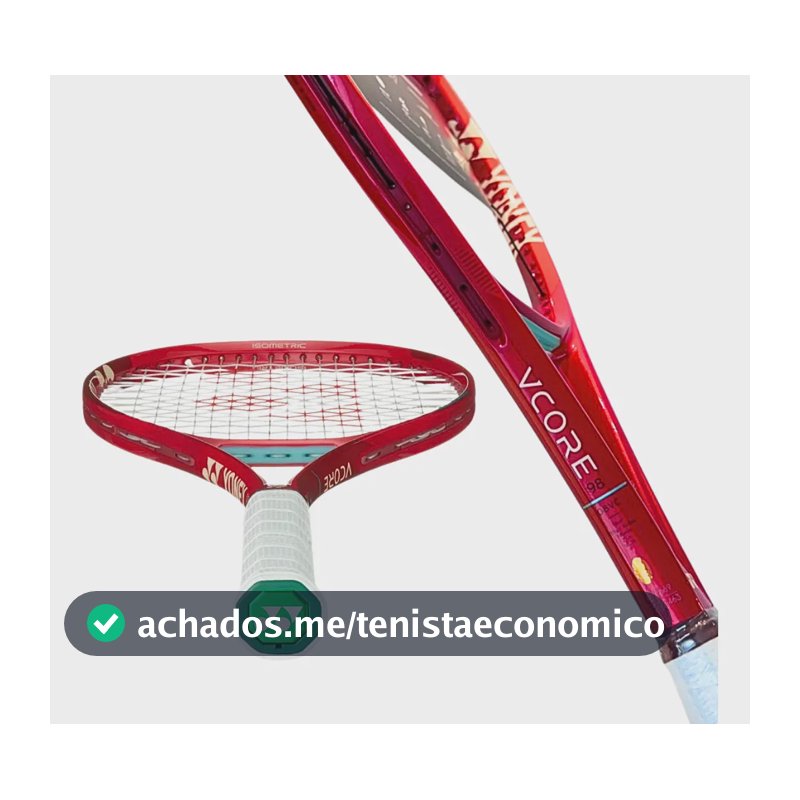Raq Tênis Vcore 98 305g Ruby Red Adulto J.fonseca Flex Force Ruby Red L3 L3