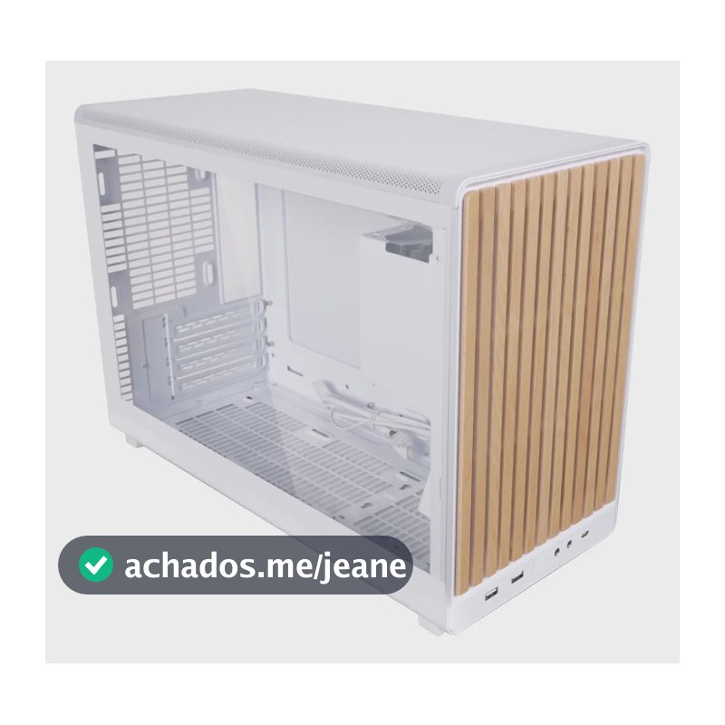 Gabinete Lian Li A3 Micro Atx Wood Edition Branco