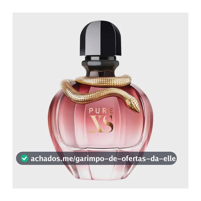 PERFUME RABANNE PURE XS FOR HER EAU DE PARFUM 80ML FEMININO