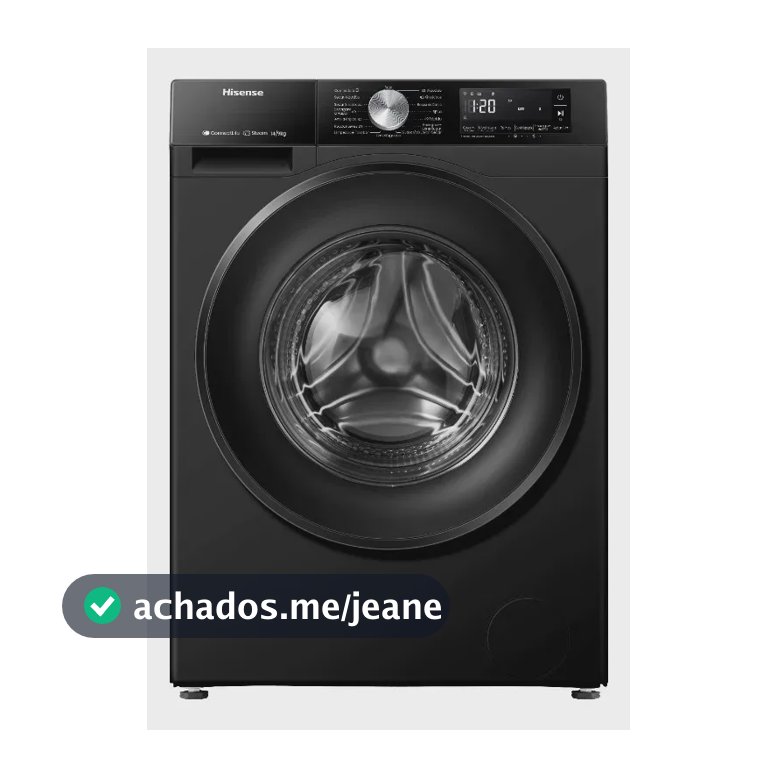 Lava/seca Hisense 3s14 Inverter 14/9kg Wi-fi Noir