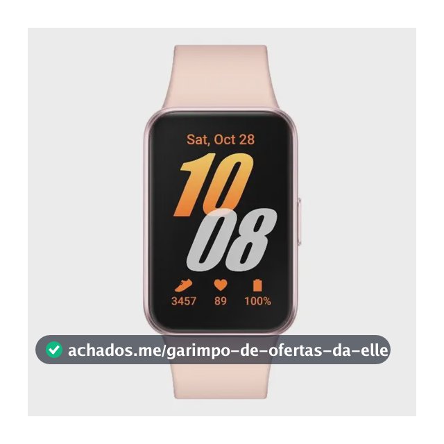 Smartwatch Samsung Galaxy Fit3 Display 1.6" Rosé